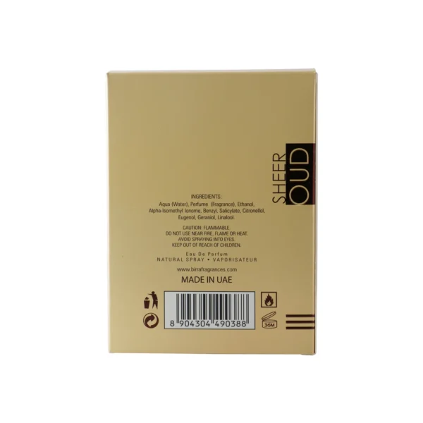 Sheer Oud EDP 50ml - Premium Perfume - Image 2